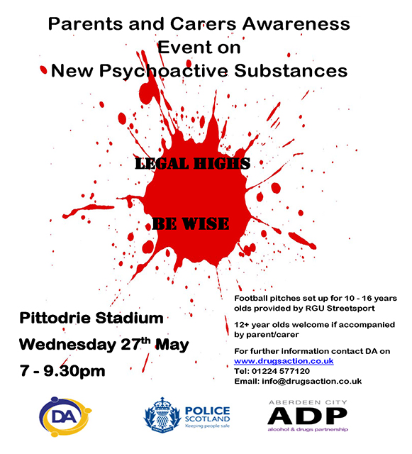 Legal Highs Be Wise: Parents and Carers  Awareness Event
