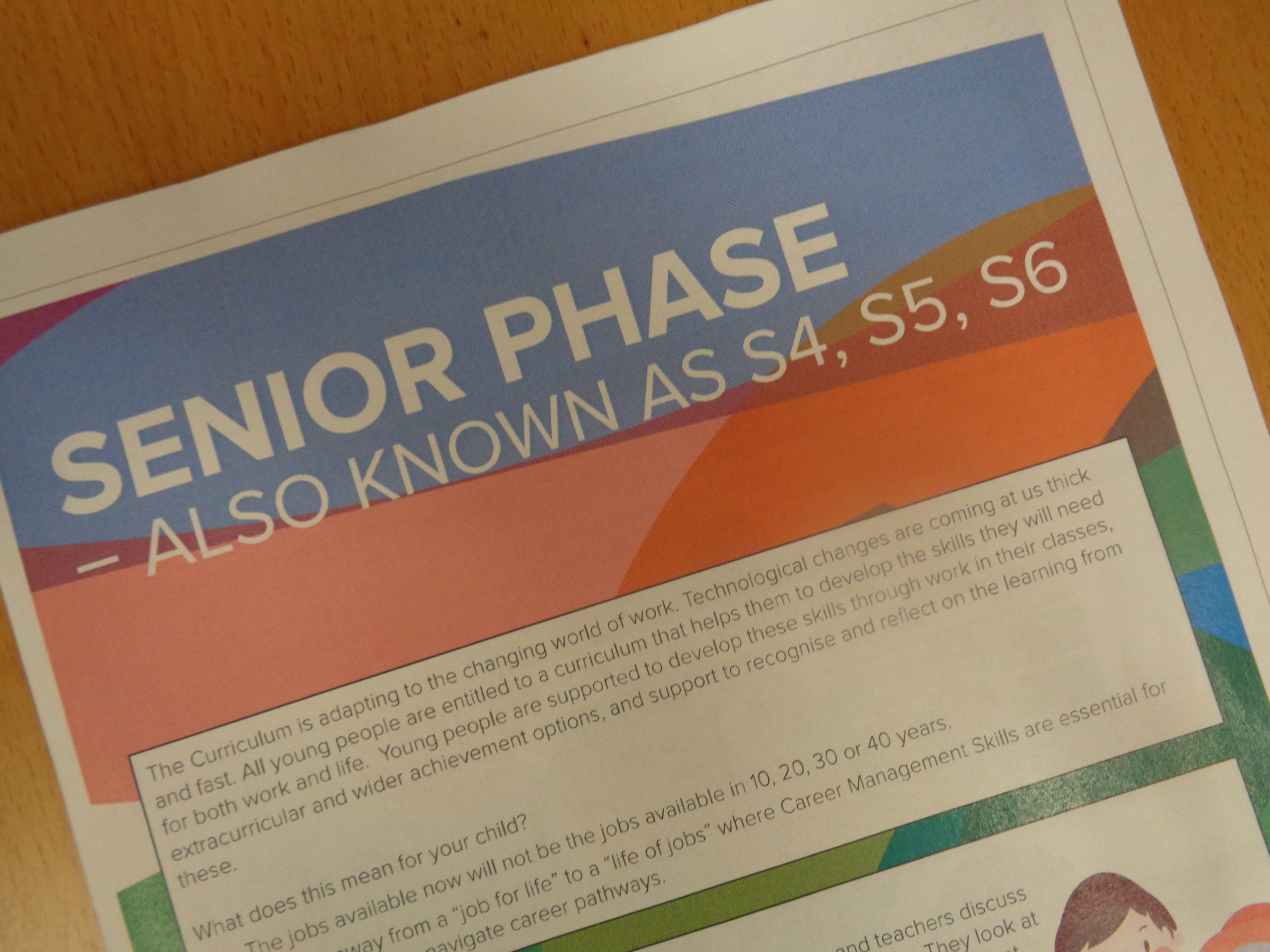 What is the Senior Phase of school?