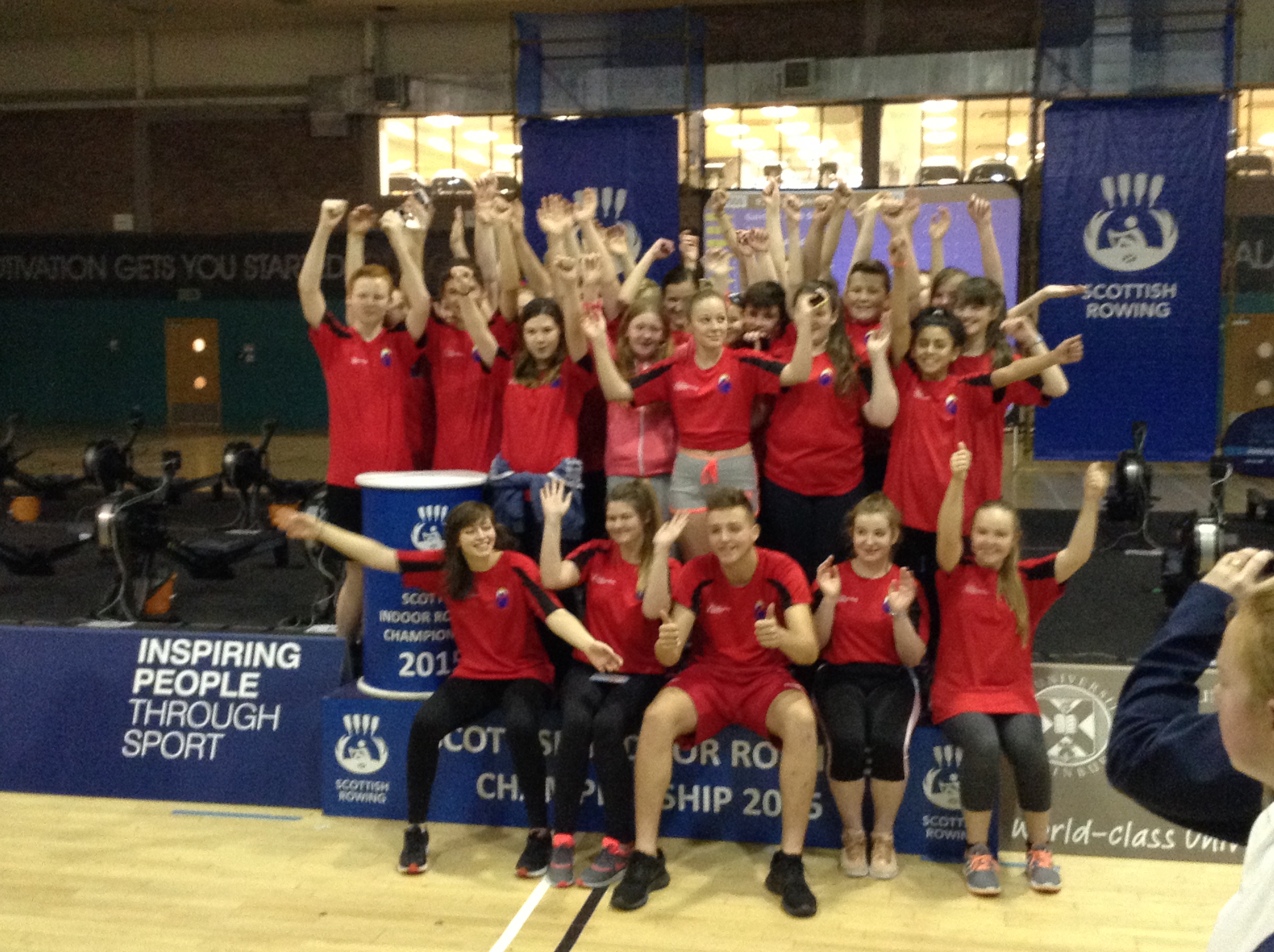 Scottish Schools Indoor Rowing Championships 2015