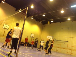 Staff v Pupils Volleyball 017